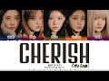 ILLIT 아일릿 Cherish My Love Lyrics Color Coded Han Rom Eng