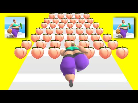 Fat 2 Fit! Epic🥒🍔🥒 (Funny gameplay) | Fat girl run | max level gameplay