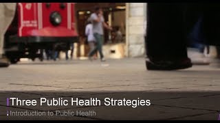 Three Public Health Strategies