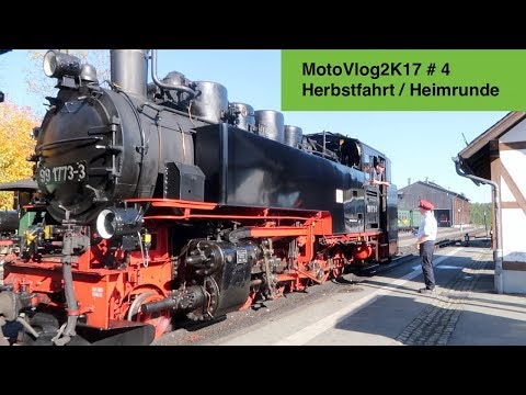 MotoVlog 2K17 #4 Herbstfahrt Heimrunde Fichtelberg Erzgebirge Motorrad Fahrt