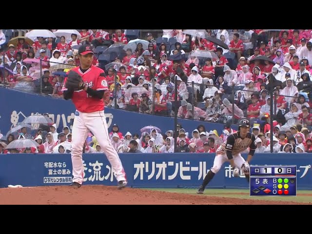 【5回表】マリーンズ・唐川 両コーナーにきっちり投げ分け5回無失点!! 2017/7/1 M-F