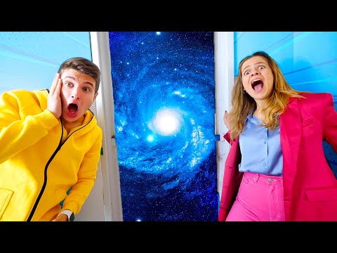 LET'S ENTER THE HIDDEN PORTAL IN OUR HOUSE!! *Where is it taking us?!*