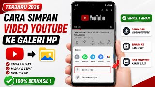 Download lagu How to Download YouTube Videos to Your Gallery: Newest 2026 Method || How to Save YouTube Videos ... mp3 Download lagu How to Download YouTube Videos to Your Gallery: Newest 2026 Method || How to Save YouTube Videos ... mp3