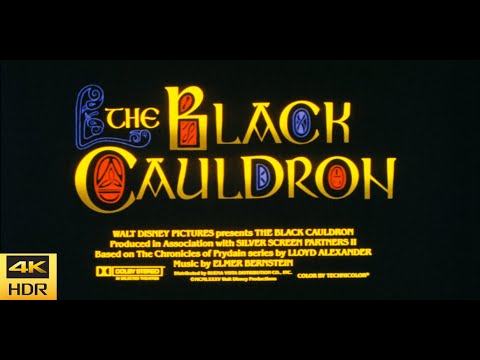 The Black Cauldron (Original 35mm Theatrical Trailer) [4K HDR10]