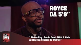 Royce Da 5&#39;9&#39;&#39; - Recording &quot;Boblo Boat&quot; With J. Cole At Heaven Studios In Detroit (247HH Exclusive)