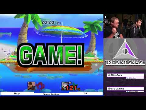 Mvzy (Snake) vs C# (Meta Knight) - Tripoint Smash #21 PM Winners Semis