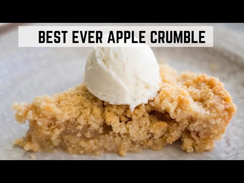 Best Ever Apple Crumble Recipe | Dessert | Well and Tasty