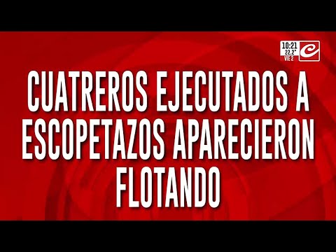 Acribillados en el río: sangre y venganza en una canoa
