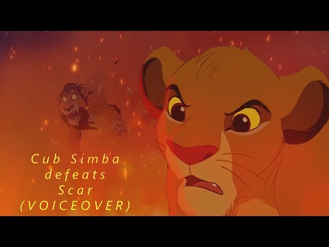 Cub Simba defeats Scar - The Jungle Book (VOICEOVER)