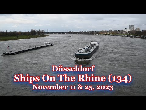 Düsseldorf - Navios no Reno (134) - 11 e 25 de novembro de 2023