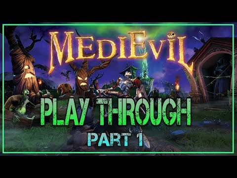 Medievil Remake Play through Part 1 - PS4 Pro - No Commentary