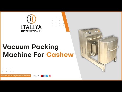 Cashew Vacuum Tin Packing Machine