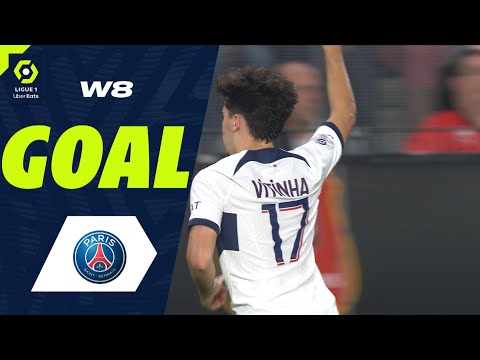Goal Vitor MACHADO FERREIRA (32' - PSG) STADE RENNAIS FC - PARIS SAINT-GERMAIN (1-3) 23/24