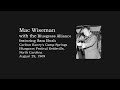 Mac Wiseman With The Bluegrass Alliance  August 29, 1969
