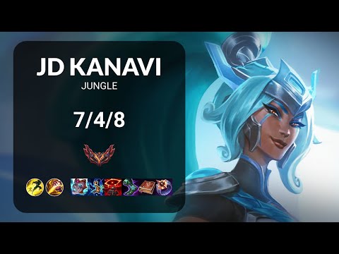 JD Kanavi Nidalee vs SG Haru1 Shyvana JUNGLE - KR  Patch 14.15