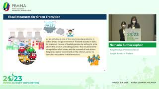 [B-CoP] Greening Revenue Policies: Thailand 이미지