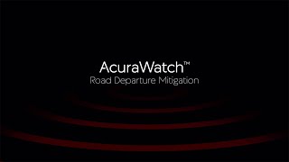 Acura MDX with AcuraWatch – Road Departure Mitigation System