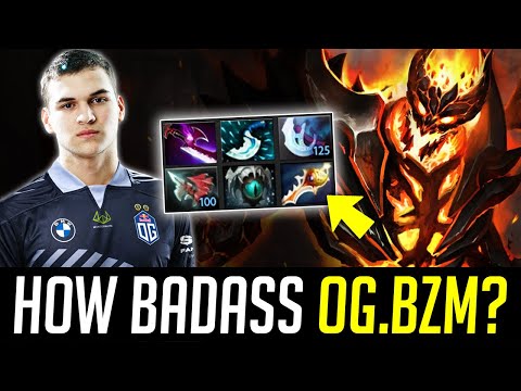 OG.bzm SHADOW FIEND right click BOSS - No one can STOP him DOTA 2