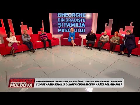 VORBEŞTE MOLDOVA: GHEORGHE LUNGU SPUNE CĂ PREOTEASA L-A ATACAT CU GAZ LACRIMOGEN (partea 2)