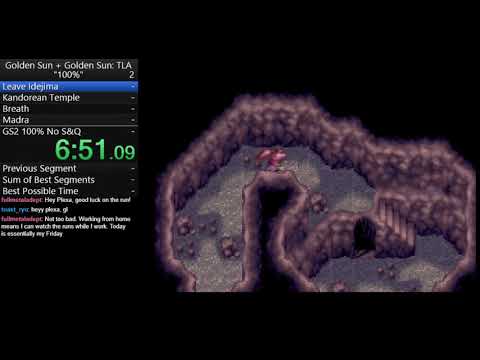 Golden Sun: The Lost Age No S&Q 100% (Bronze Password, No Limit) - First Run!