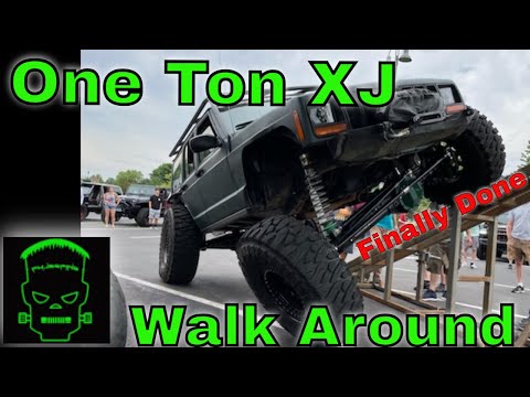 One ton axle swap XJ walk around.