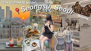 Where Cool Girls Shop in Seoul 🇰🇷 shopping , pop-ups, cafe hopping in Seongsu