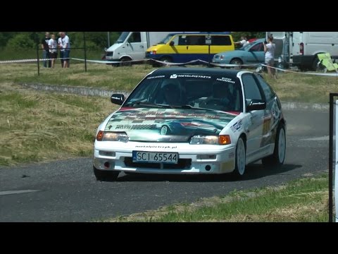 4 Runda SMT 2015 - Daniel Dembinny Damian Włodarczyk Honda CRX by OesRecords