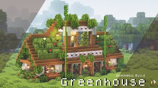 Minecraft: How To Build a Greenhouse 🌿✨ Invernadero | Snishinka