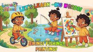 Did You Know 3 Letters Can Change a Word Forever | Add the -ING! 🎨 | Action Words Song |