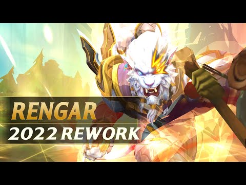 RENGAR REWORK 2022 Gameplay Spotlight Guide - League of Legends