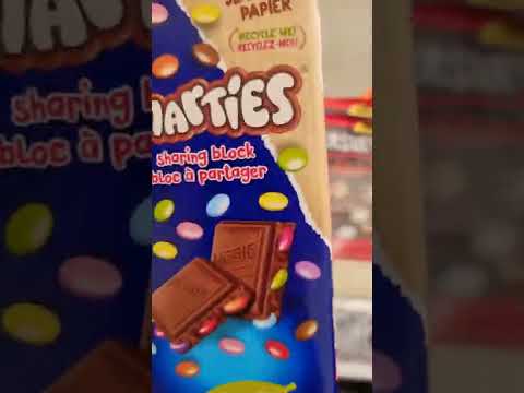 Nestle Smarties Chocolate Bar #smarties #shorts