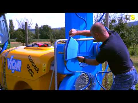 VICAR Radialgebläse – Effiziente Pflanzenschutztechnik für den Weinbau