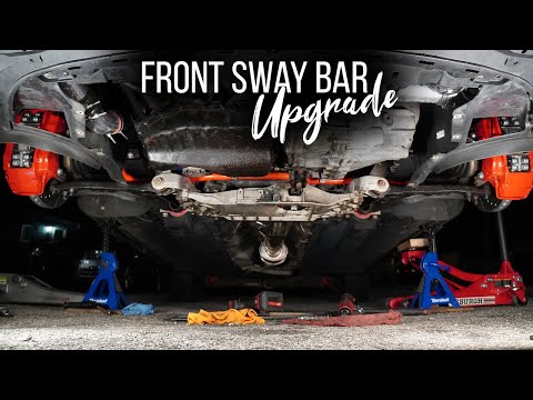 VW MK6 GTI How to Remove Stock Front Sway Bar/Anti-Roll Bar Upgrade - Part 1