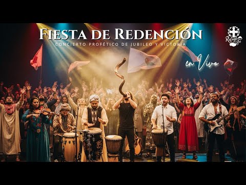 FIESTA DE REDENCIÓN – Concierto Profético en Vivo | Música Cristiana de Jubileo y Victoria