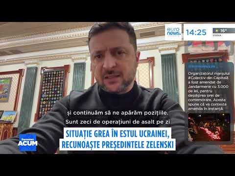 Situație critică în Ucraina. Militarii se chinuie să reziste atacurilor Rusiei