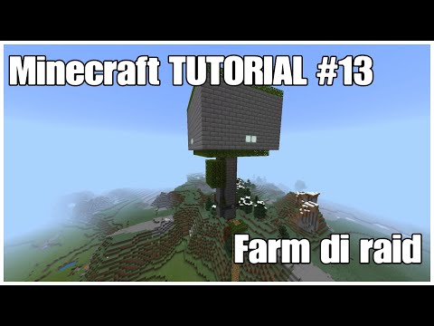 Minecraft TUTORIAL #13 Raid Farm w/RedCube_ITA