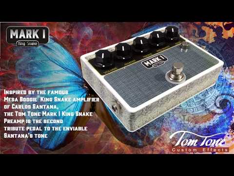 Tone Demonstration Tom Tone Mark I King Snake - Santana's Tone Played by Rodrigo Cordeiro