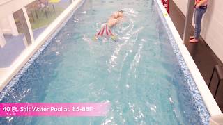 Hippo in the Bathtub - Trainyards Indoor Swimming Pool Facility