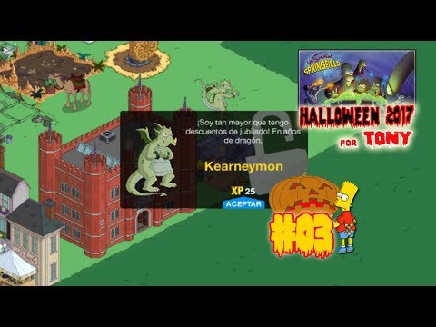 Los Simpson Springfield "Halloween'17: Cap. 3 - Kearneymon y su callejón" por Tony