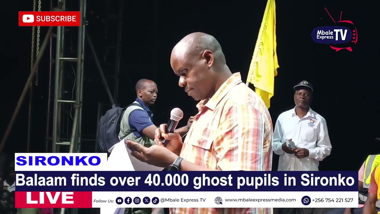 Over 40.000 ghost pupils found in Sironko; DEO, DIO, Headteachers arrested 