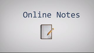 Online Notepad - Save Your notes online