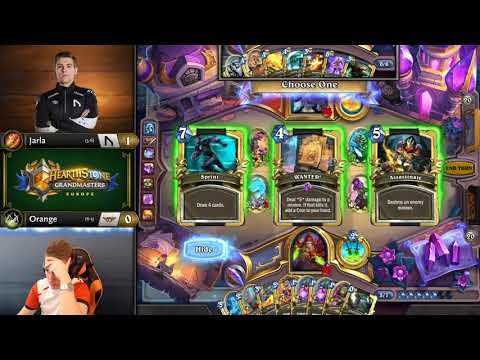 Jarla vs Orange - Hearthstone Grandmasters Europe - Week 6