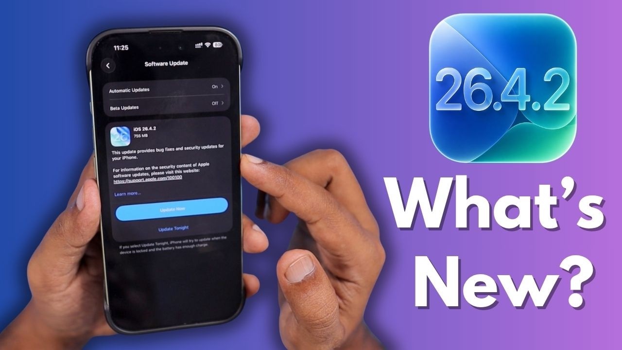 iOS 26.4.2 Update 🔥 Important Security FIX!
