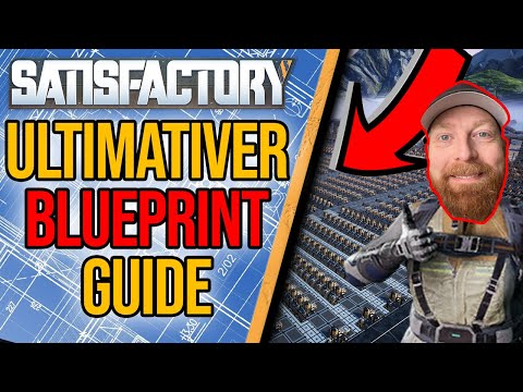 SCHNELLER zur MEGAFABRIK - der ULTIMATIVE Blueprint Guide | SATISFACTORY TIPS & TRICKS