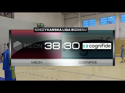 Meon vs Cognifide - III kolejka - 1 Liga Poznań - Koszykarska Liga Biznesu