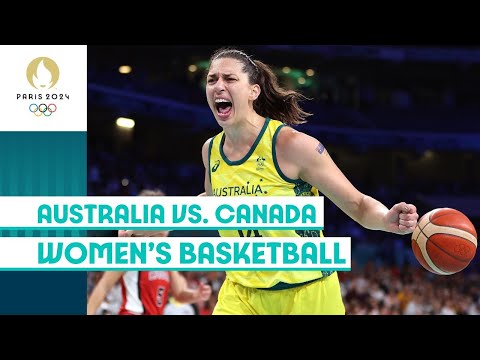 🇦🇺 Australia vs. Canada 🇨🇦 | Women's Basketball | #Paris2024 Highlights