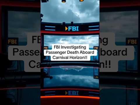 Thumbnail for FBI Investigating Passenger Death Aboard Carnival Horizon!! Cruise News, Cruise Life, Cruise Tips,