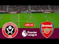 Sheffield United 0 vs 6 Arsenal Premier League 23/24 Full Match - Video Game Simulation PES 2021