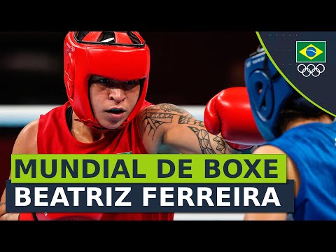 MUNDIAL DE BOXE FEMININO 2023 - Beatriz Ferreira (60kg) vence na estreia e vai pras quartas de final