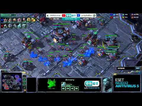 ESET UK Masters Online Qualifier #1 - [T] Strelok vs [Z] Hobbe - Map 2